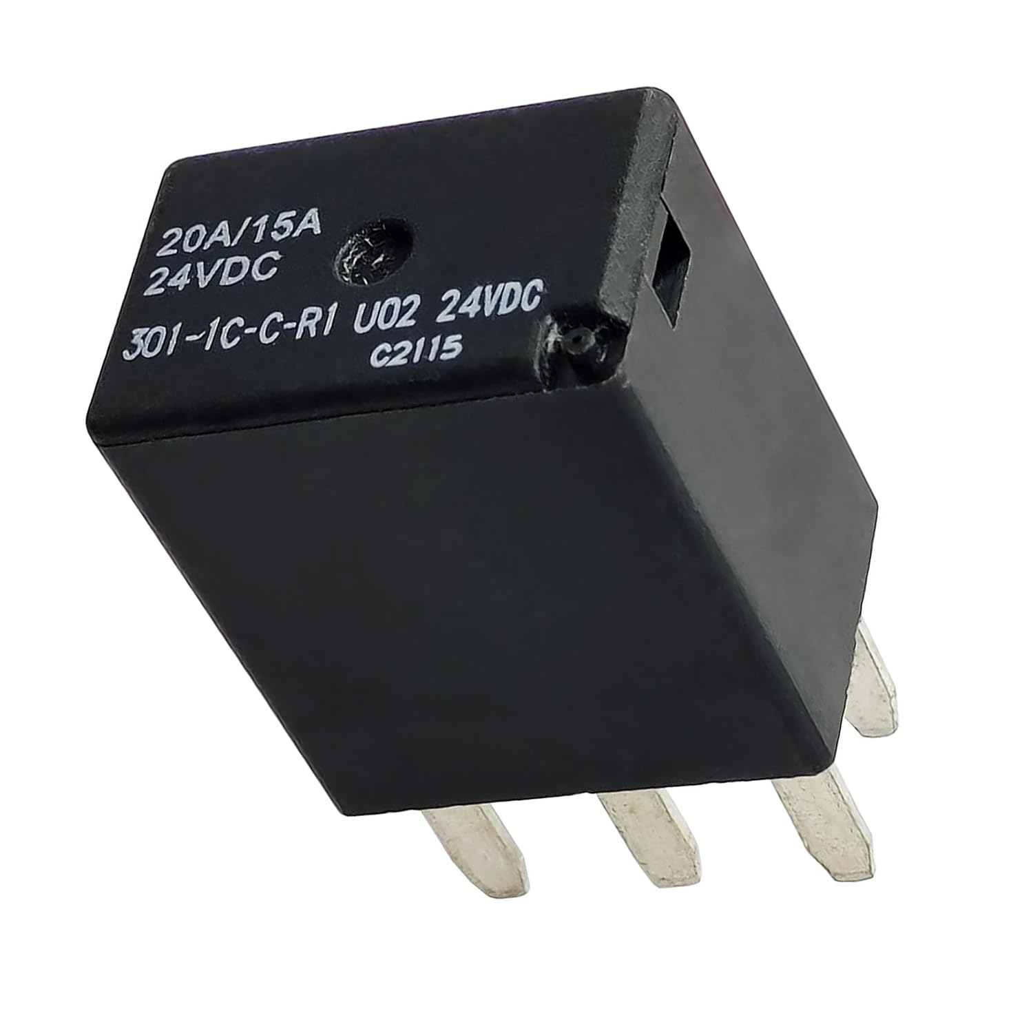 301 1C C R1 U02 24VDC Songchuan Power Relay 20A 5 Pins X 5PCS NEW