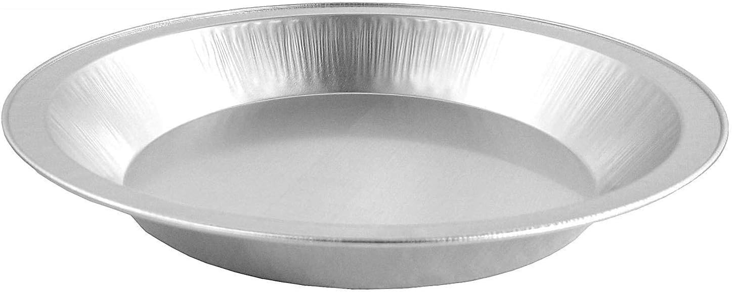 Handi-Foil 9" Smooth-Wall Aluminum Deep Pie Pan Plate Tin -Heavy Duty! (Pack of 100)