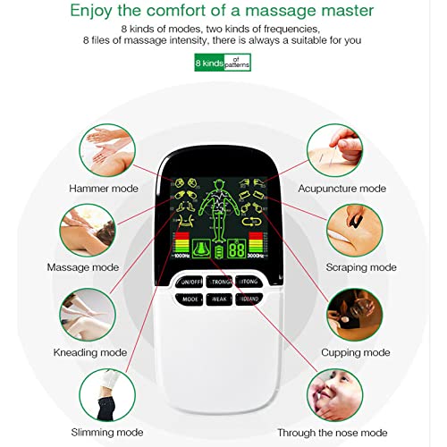 Machine de massage de physiothérapie d'acupuncture avec double canal ergonomique - 4