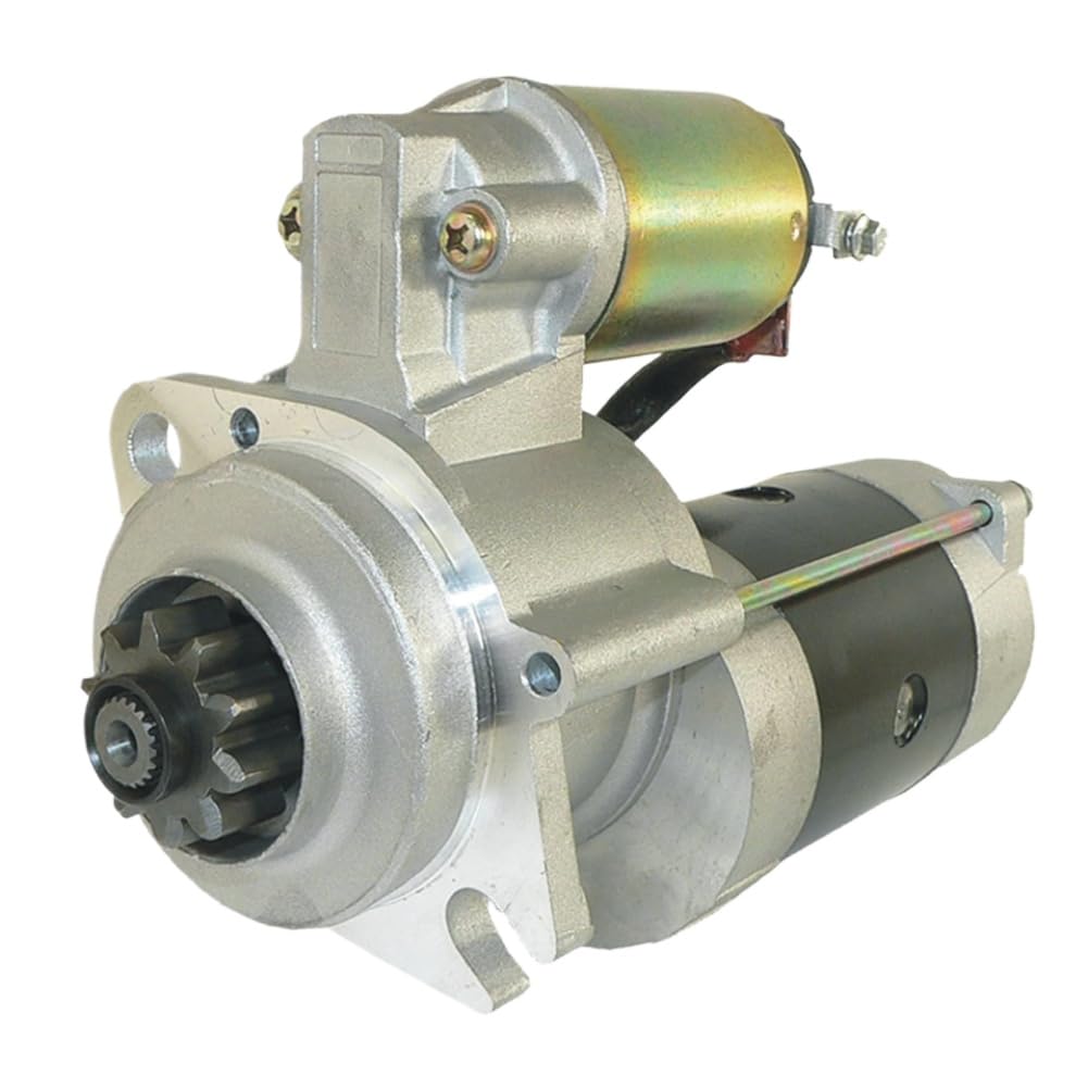 Qhtwuyqek Onecolor Starter Motor Stg91108 Compatible With Holland Loaders Backhoe Lb620 Onan Engine C0191180700 191-1394 191-1888