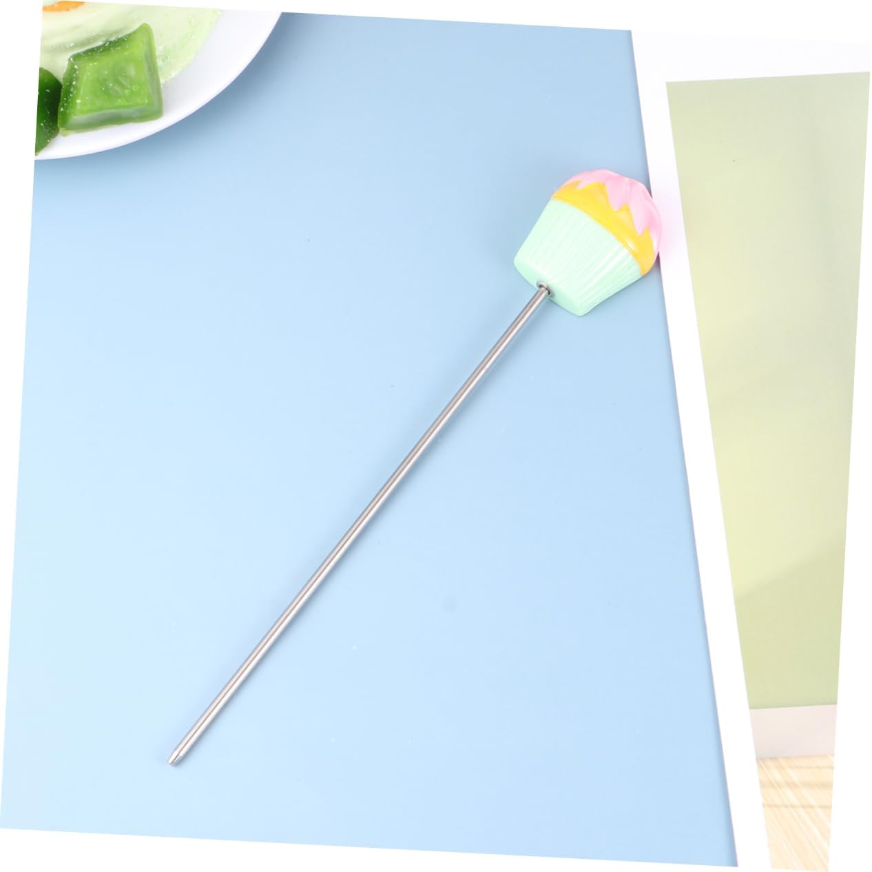 MAGICLULU 6pcs Unique Cake Maker Stainless Steel Cake Tester Strong to Clean Baking Tool for Muffin