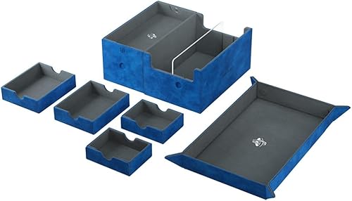 Miniatura 5 de Game's Lair - Caja convertible 600+  Almacenamiento de tarjetas de doble manga  Protector de juego de cartas premium  Superficie Nexofyber