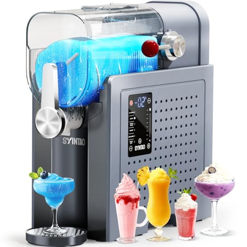 SYINTAO 2-in-1 Slushie & Soft Serve