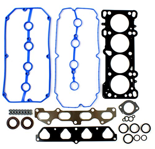 Image of DNJ HGS429 Engine Cylinder Head Gasket Set, Complete Head Repair Kit for 2003-2005 Kia Rio 1.6L DOHC L4 16V 1594cc