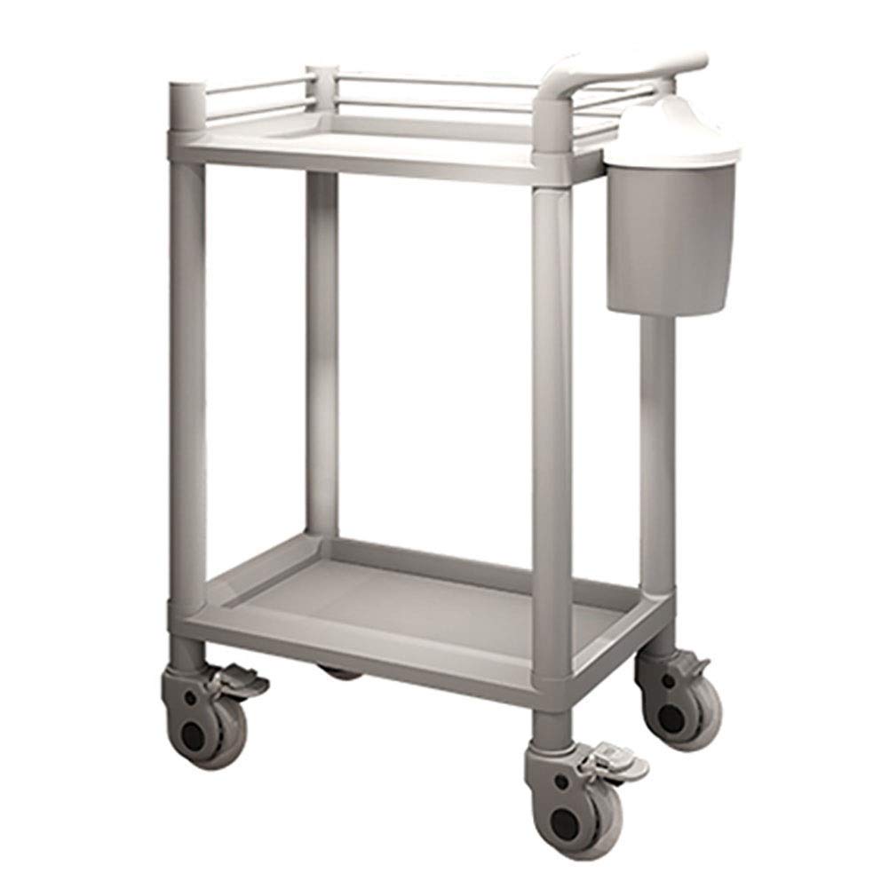 Mobiles camions à main cartkitchen de stockage avec poignée de guidage