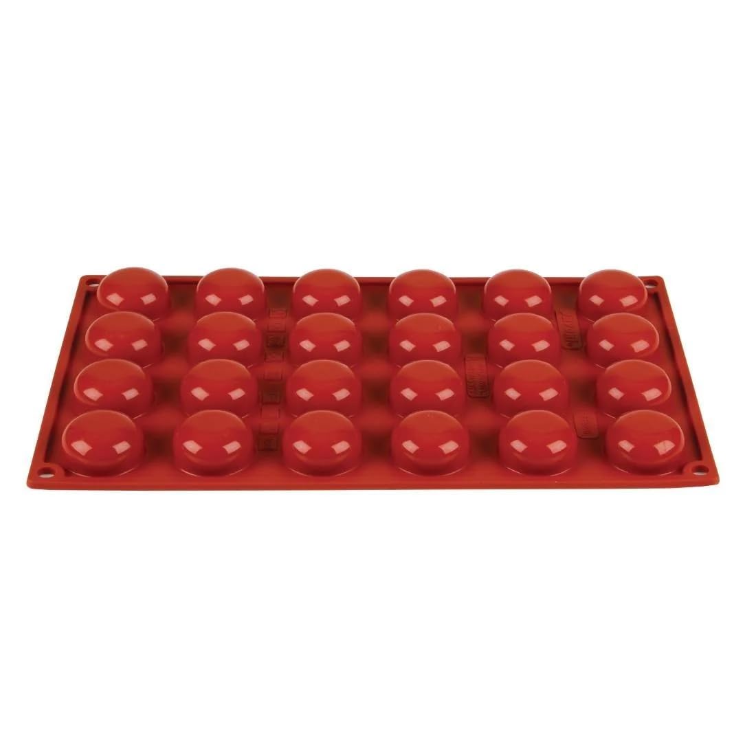 Moule à 24 pomponnettes en silicone Pavoni, format GN 1/3.