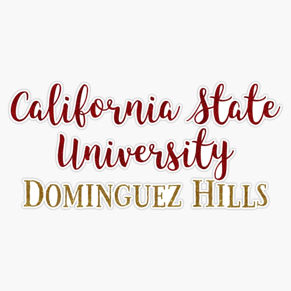 MAGNET California State University Dominguez Hills Magnetic Bumper Sticker 5