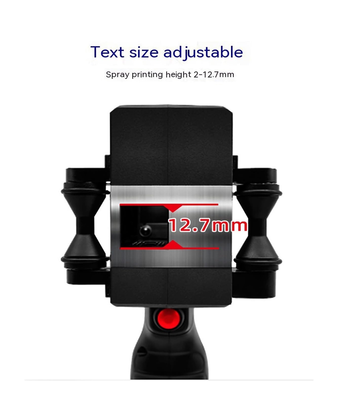Stampante a getto d'inchiostro portatile, Stampante a getto d'inchiostro intelligente da 12,7 mm a termica portatile di piccole dimensioni(Inkjet Printer)