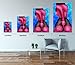 Nude Sexy Woman Canvas Wall Art Hot Girl Art Sexy Woman Painting Canvas Prints Abstract Big Butt Canvas Decor for Bar Art Toilet Bathroom Laundry Walls Decor Framed Easy to Hang 12x16 inch