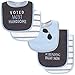 Hudson Baby Unisex Baby Cotton Terry Bib and Burp Cloth Set, Voted Most Handsome, One Size