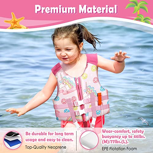 Image of HeySplash Toddler Swim Vest, Kids Swimming Jacket 20-30 /30-50 /50-90lbs