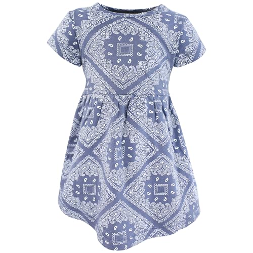 Image of Hudson Baby Girl's Cotton Dresses