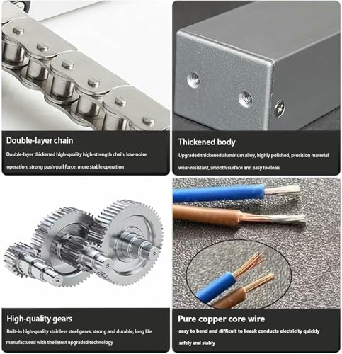 Actuadores eléctricos de cadena para un control eficiente de ventanas 6