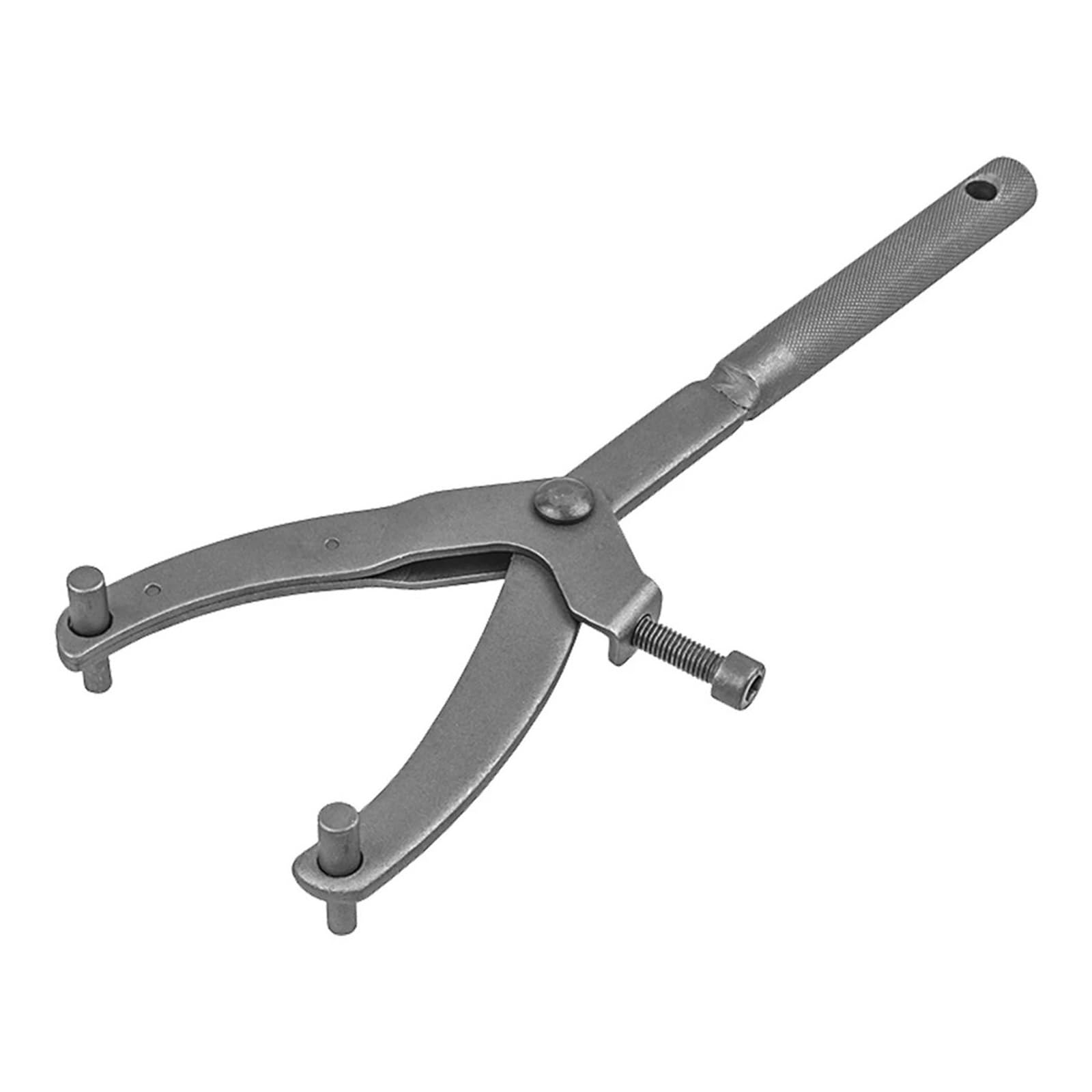 QZIVNBPM Y-Type Magneto Fixed Clamp Adjustable Flywheel Wrench Clutch Disassembly Tool Scooter Moped Maintenance Flywheel Locking Tool Puller
