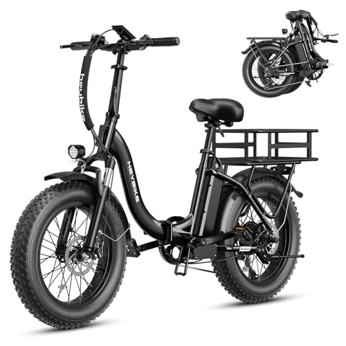 Heybike Ranger 2.0 Foldable Electric Bike for Adults, 20″×4
