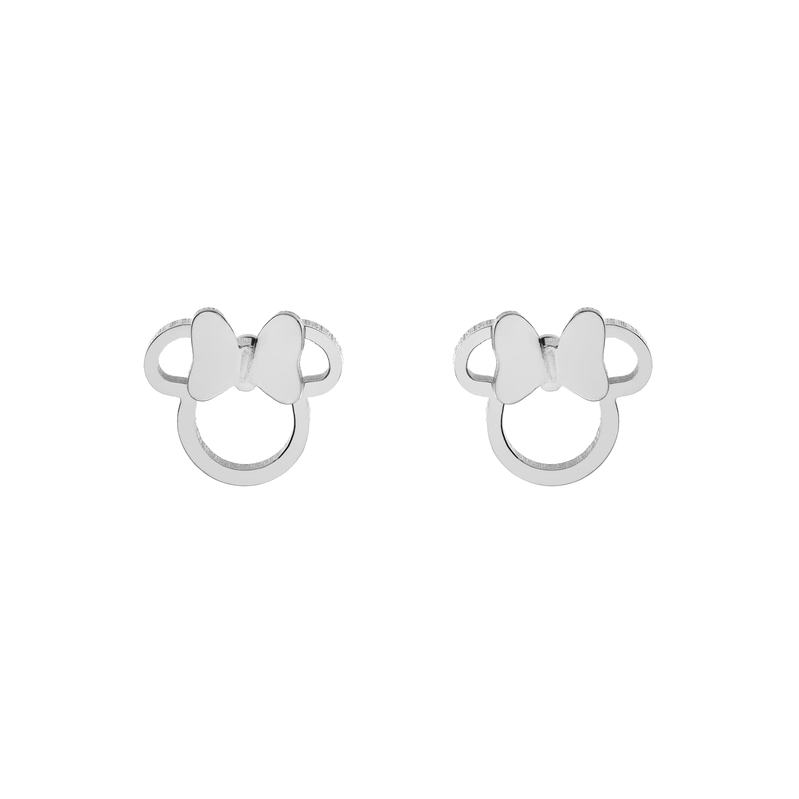 Disney Minnie Boucles d'Oreille Fille, Acier Inoxydable, taille unique, Bijoux Disney
