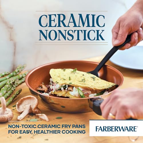 Farberware Classic Traditions Stainless Steel Cookware Induction Pots and Pans Set with Prestige Cooking Utensils, 12 Piece - Stainless Steel - image 8