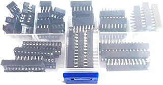 66PCS/Lot DIP IC Sockets Adaptor Solder Type 6/8/14/16/18/20/24/28 pins DIP IC Socket Set Electronic DIY Assortment kit MCU seat