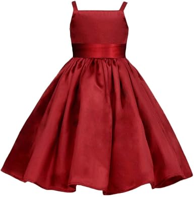 Amazon.com: Pink Promise - Vestido de fiesta con tirantes delgados, color  rojo manzana : Ropa, Zapatos y Joyería