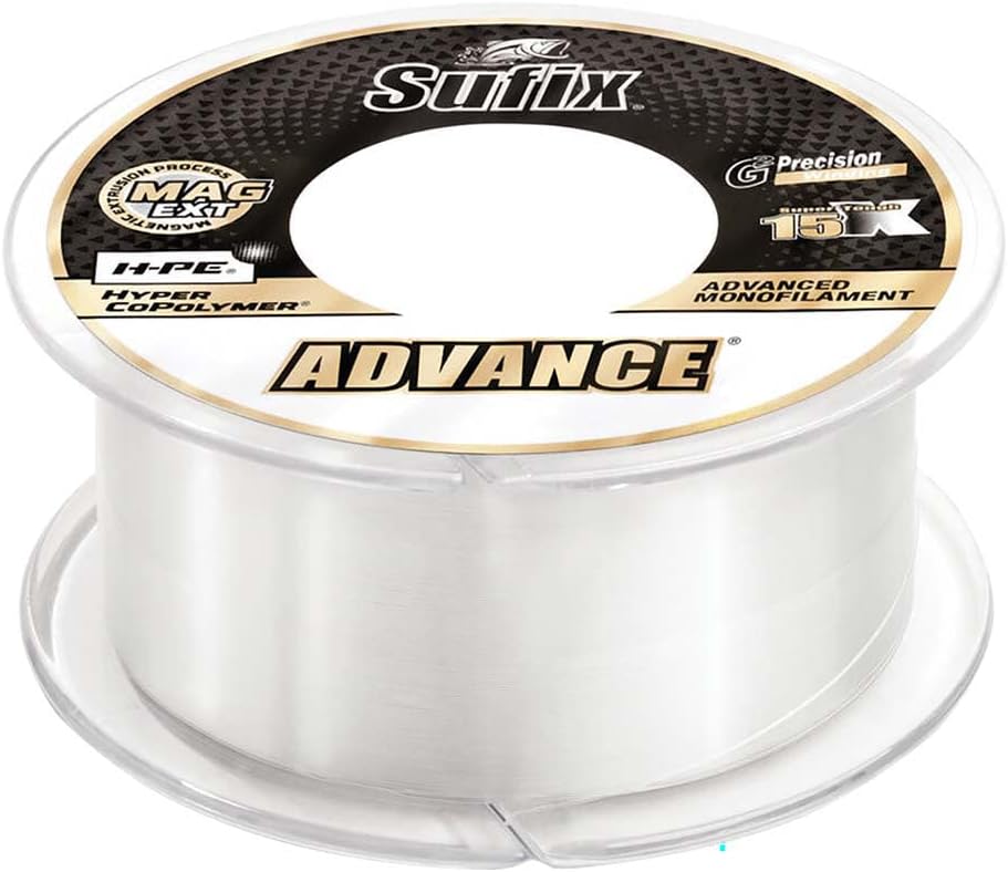Advance Monofilament 12 lb Clear - 1200 Yds