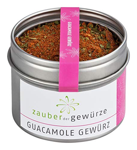 Zauber der Gewürze - Zauber der Gewürze Guacamole Gewürz, Gewürzmix für den köstlichen Avocado-Dip aus reifen Avocados, ideal zu Tacos, Tortilla Chips und Bowls, 55 g