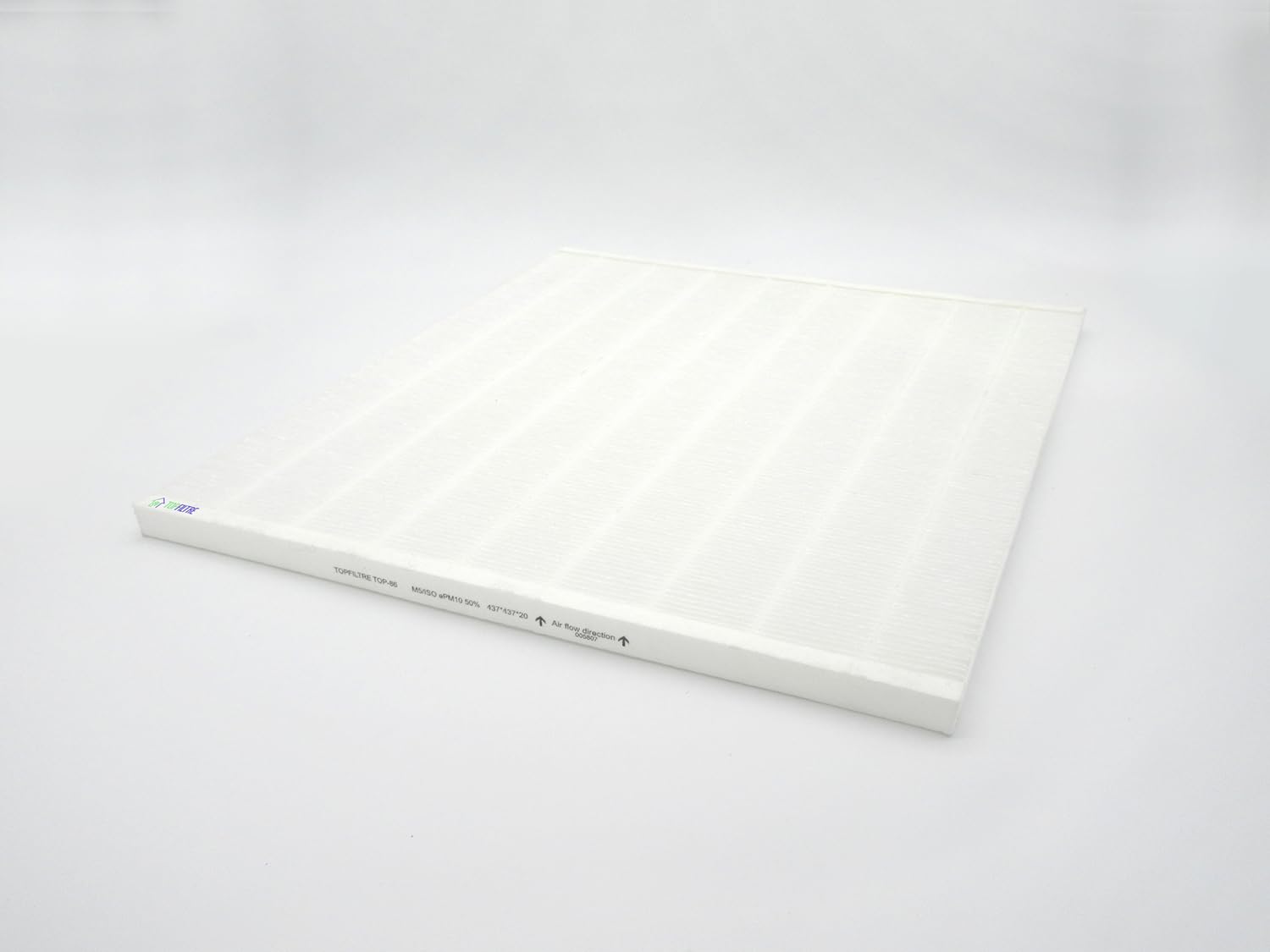 TOP FILTRE - Filtre M5 Compatible Pompe à Chaleur ALDES T.One VERTICAL – Haute Performance – 437 x 437 x 20 mm – Non Compatible avec Modèle AQUA AIR