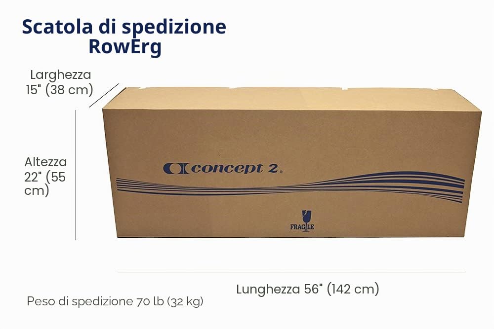Concept 2 - Vogatore con Schermo PM5, Modello D