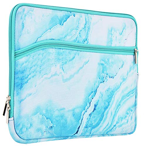 LuvCase Laptop Protective Sleeve Waterproof Case Bag with Pocket Compatible MacBook Pro 15-16 Inch, A2141/A1707/A1990/A1398/A1286, Chromebook, Acer, Dell, Lenovo Thinkpad HP Notebook (Blue Marble)
