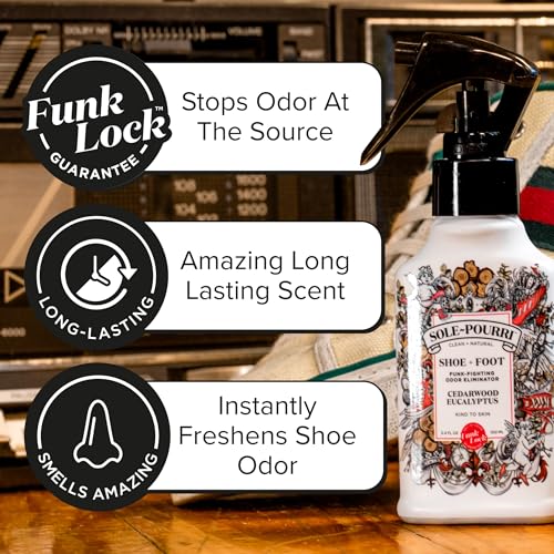 Image of Sole-Pourri Shoe Deodorizer + Foot Spray, 3.4 Fl Oz
