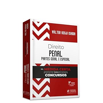 Capa do livro Direito Penal - Partes Geral e Especial - Na Medida Certa Para Concursos (2024)