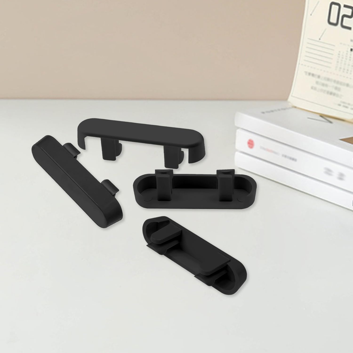 Weep Hole Covers - 20 PcCS PVC Window Drainage Caps for Upvc Windows - Window Sill Vent Covers Replacement - Black - Image 2