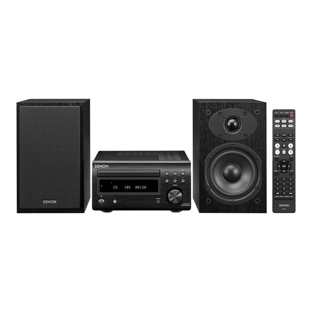 Radio BT DAB FM RDS MP3 WMA CD 2x30W Noir