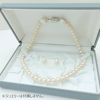 Amazon｜パール 2点セット用ケース (ネックレス＋耳飾り) 真珠