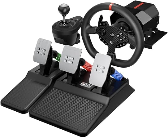 Rampage ROWDY V997 ONLY PC 3 Pedallı El ve Sıralı Vitesli Oyuncu Direksiyonu