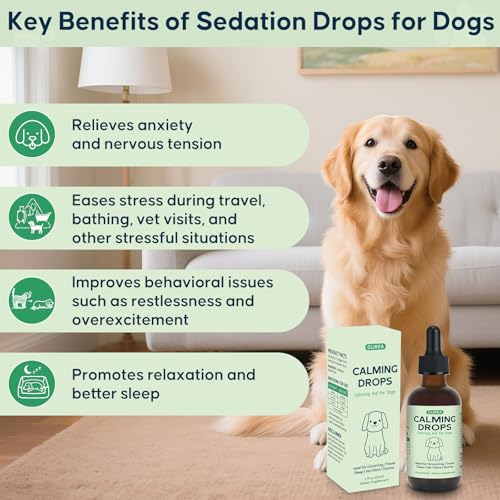 Beruhigende Tropfen für die Fellpflege von Hunden – Melatonin & Baldrianwurzel Formel zur Ruhe während der Fellpflege und Nageltrimmen – auch ideal für Reisen, Tierarztbesuche und Schlafenszeit – 59