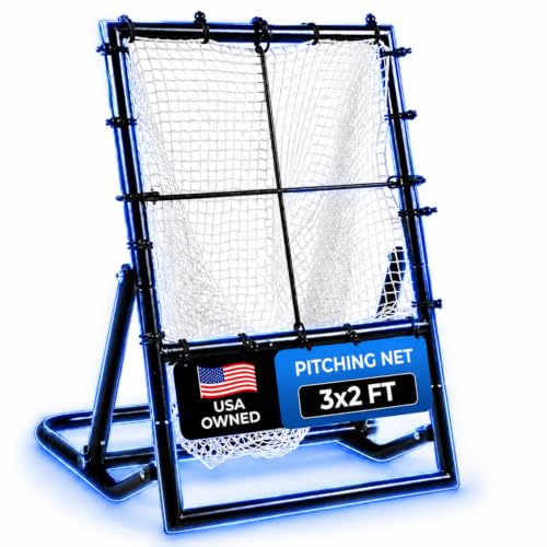 True Strike 4-Hole Portable Baseball & Softball Net
