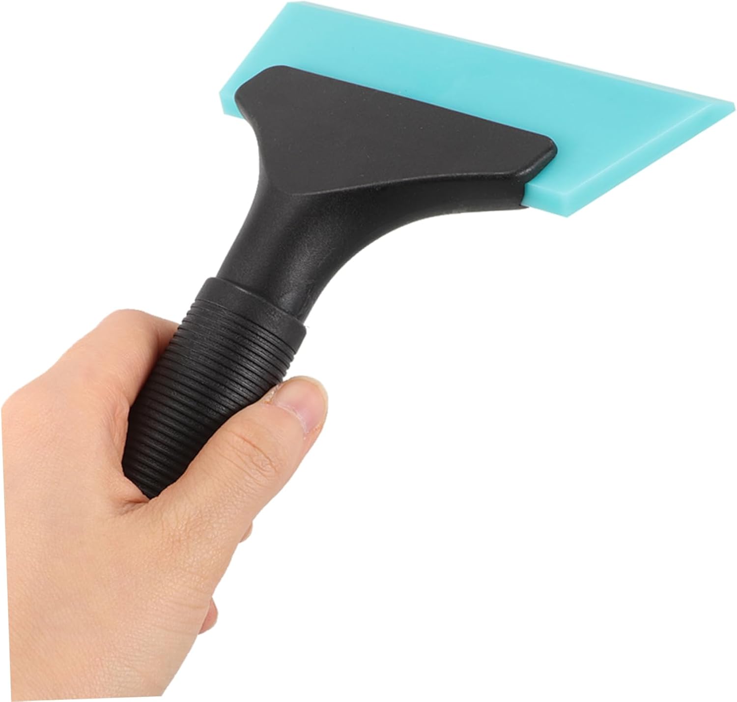 Small Squeegee with Soft Rubber for Car Window Tinting Windshield Glass Mirror Cleaning Ergonomic - Handle for Auto Bathroom Use