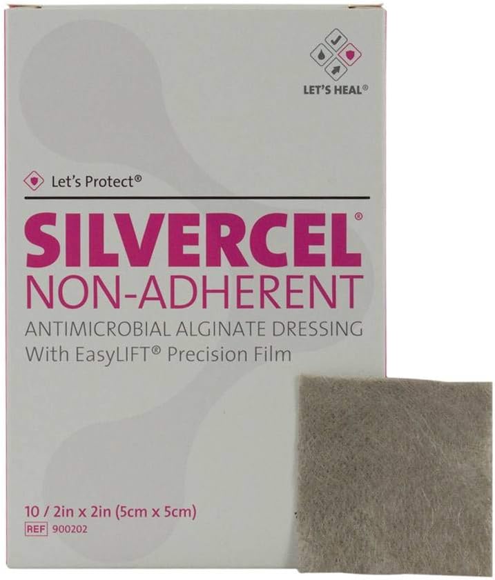 D7706 Non-Adherent Dressing, 5cm x 5cm, Pack of 10