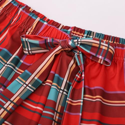 Pijama de Navidad cómodo traje de dos piezas manga larga festivo 2