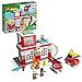 LEGO DUPLO Town Fire Station & Helicopter 10970 Building Toy Set for Preschool Kids, Toddler Boys and Girls Ages 2+ (117 Pieces)
