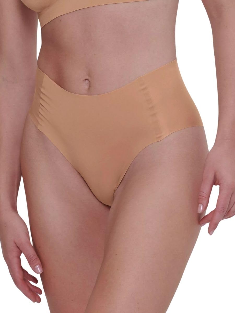 Sloggi Women's Marron High-Waisted Panties Zero Feel 2.0
