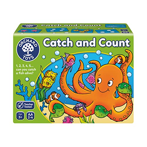 Catch & Count - Gioco educativo di Numeri e Conteggio per bambini dai 3 anni in sù (Edizione Multiling