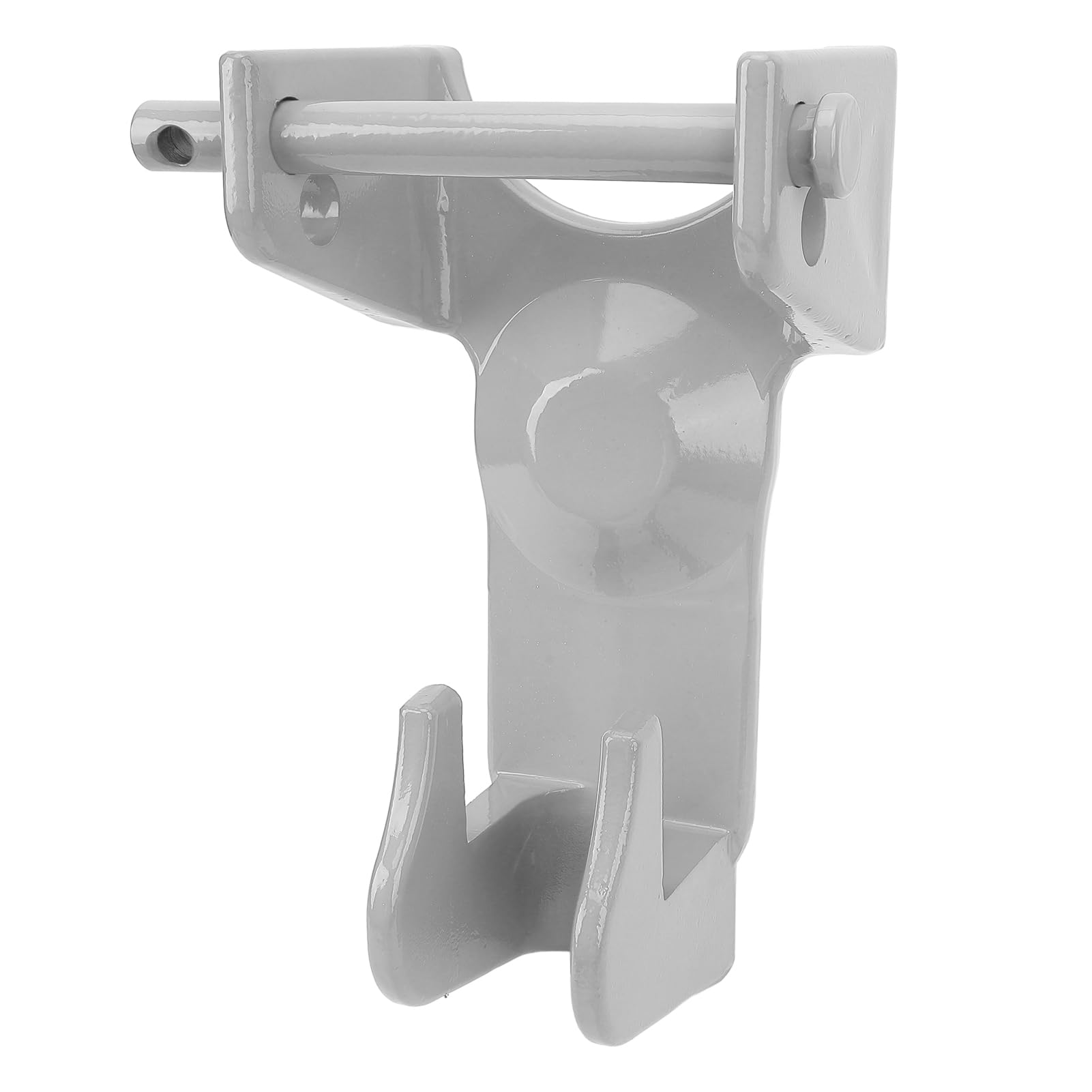 Schwanenhalsschloss, Schwanenhals-Anhängerschloss, Modell TL-50 Kupplungsschloss mit Stift, robust, für den Einsatz mit schweren Anhängern und Viehtransportern vorgesehen (Silber)