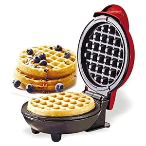 Mini Waffle Maker Entweg Mini Waffle Maker Breakfast Machine Non Stick Easy Clean