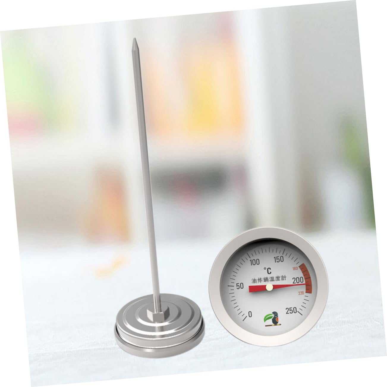 Stainless Steel Candy Syrup with Clip for Sugar Cooking