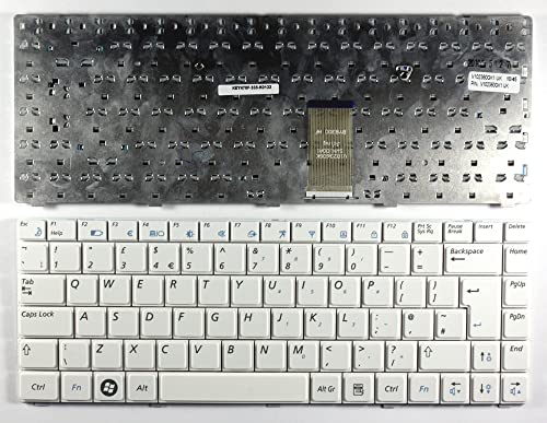 Clavier Samsung R463 blanc clavier de remplacement pour ordinateur portable du Royaume-Uni PC