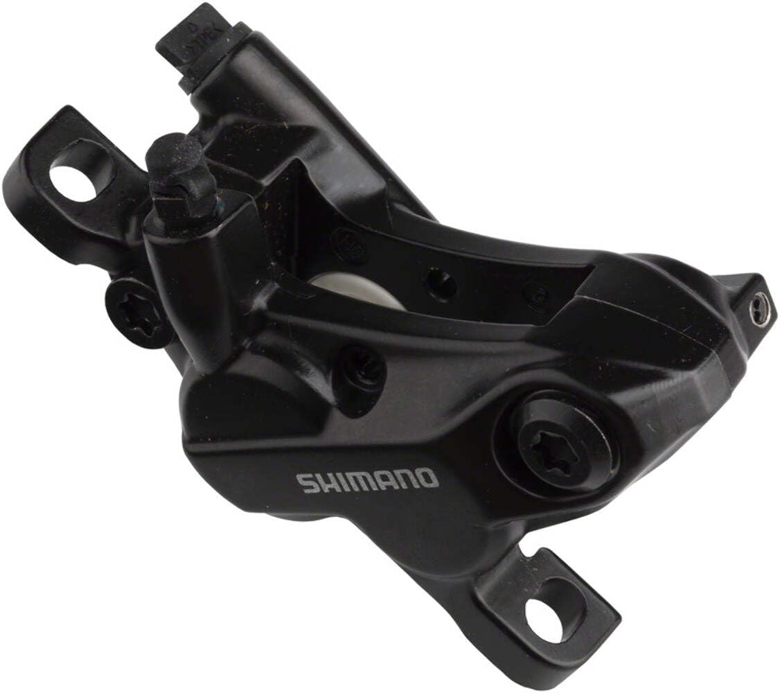 SHIMANO BR-MT520 4-Piston Disc Brake Caliper with Metal Pads, Front or Rear