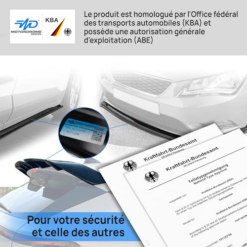 Spoiler de toit Citroen Jumpy 2016+ Chromemaster avec homologation ABE - 3