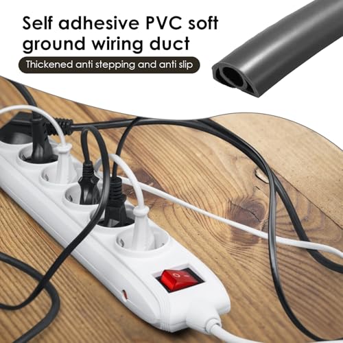 Protector de cable flexible retardante de llama con aislamiento térmico para gestión de suelo 2
