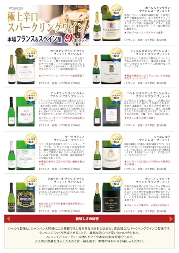 ワインプレス ヴェリタス 極上辛口スパークリングワイン 9本セット
